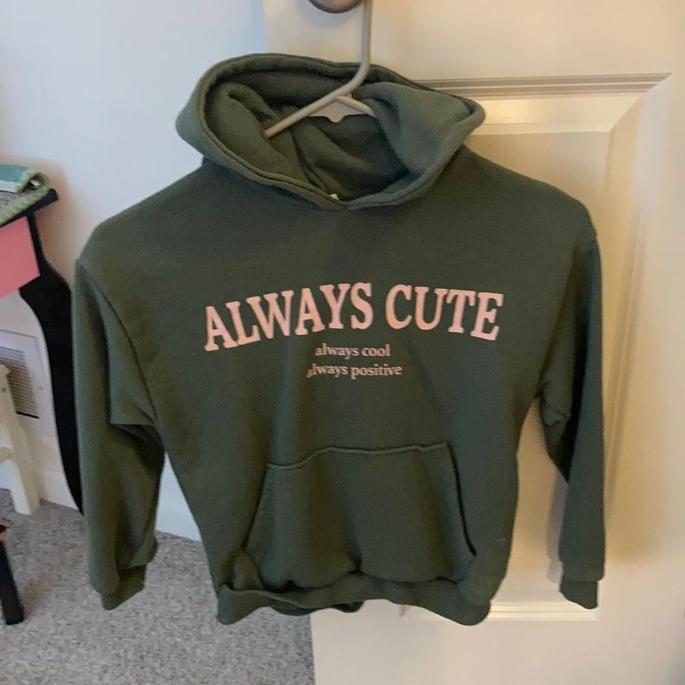 Zara hooded sweatshirt